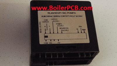 Repair Service for GICAR BEZZERA COFFEE MACHINE WATER LEVEL RELAY RL 40/3ES/F 9.1.15.58