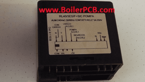 Repair Service for GICAR BEZZERA COFFEE MACHINE WATER LEVEL RELAY RL 40/3ES/F 9.1.15.58