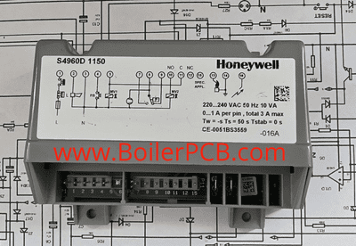 REPAIR SERVICE for  Honeywell S4590D 1150 Ignition Control PCB