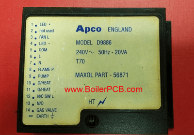 Repair Service for Microturbo Ignition Unit by APCO D9886 Pt No. 56871 or 82610382