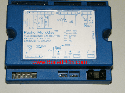 Repair Service for Pactrol Microgas 41967210/0112 Ignition PCB