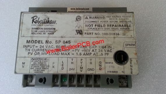 Robertshaw SP845 Ignition control unit REPAIR SERVICE ONLY