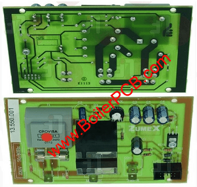 Zumex Juicer Z100 Series PCB part No.13.550.001 - Repair Service