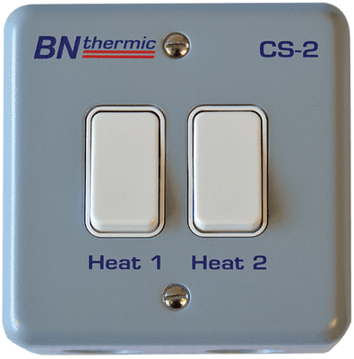 BN Thermic CS-2 Halogen Heater Control Switch - 2 Lamps