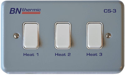 BN Thermic CS-3 Halogen Heater Control Switch - 3 Lamps