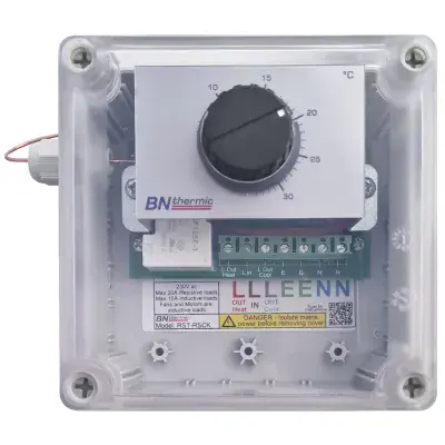 BN Thermic RST-RSCK Change Over Thermostat 5 - 30°C 20A