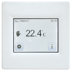BN Thermic T16CW Touch Screen Thermostat - White