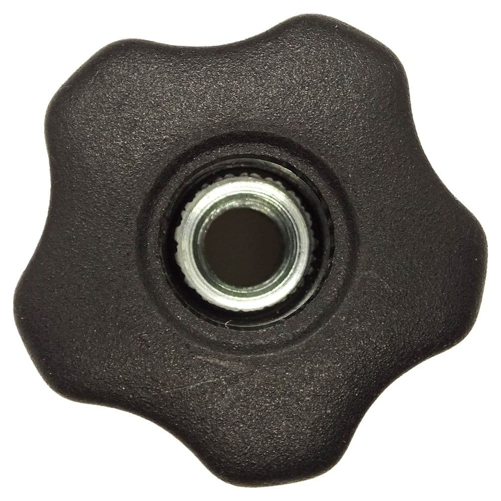 50mm x M10 Polypropylene Stainless Steel Through Threaded Handwheel - 5 ...