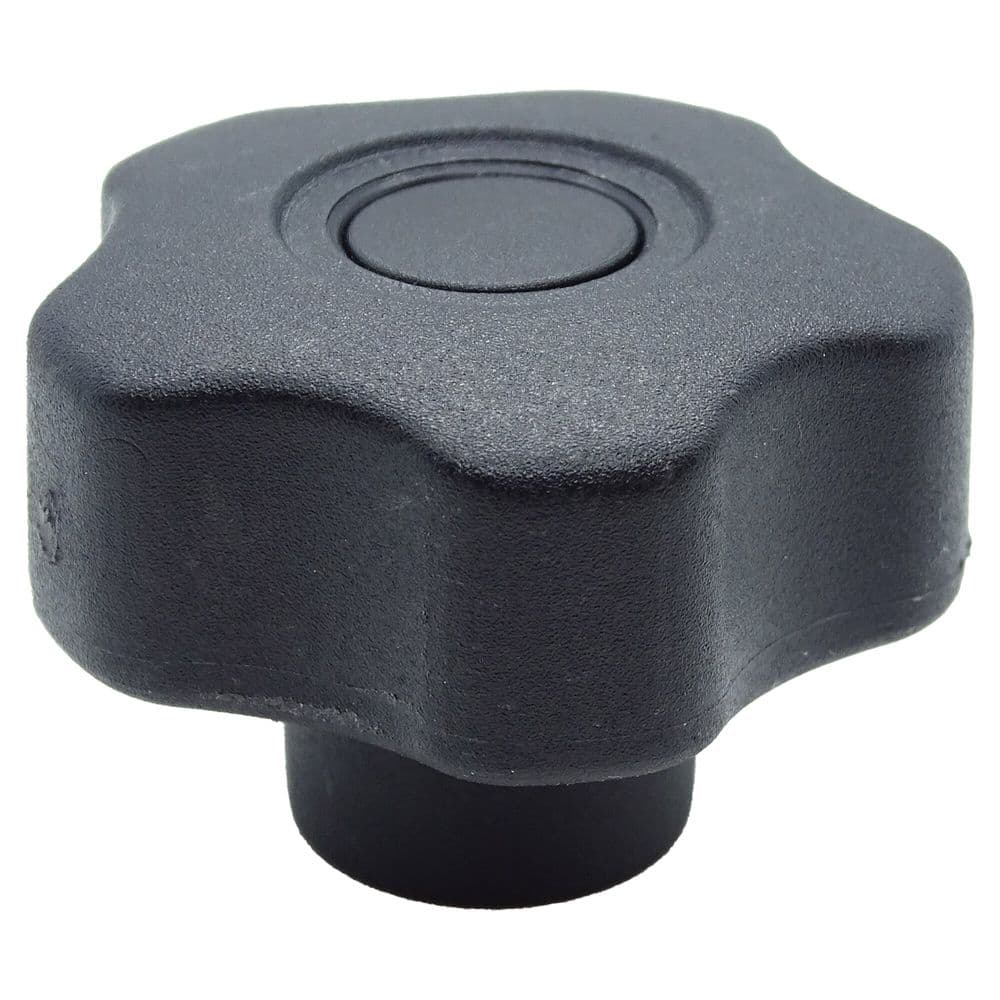 50mm x M8 Polypropylene & Stainless Steel Female Threaded Handwheel - 5 ...