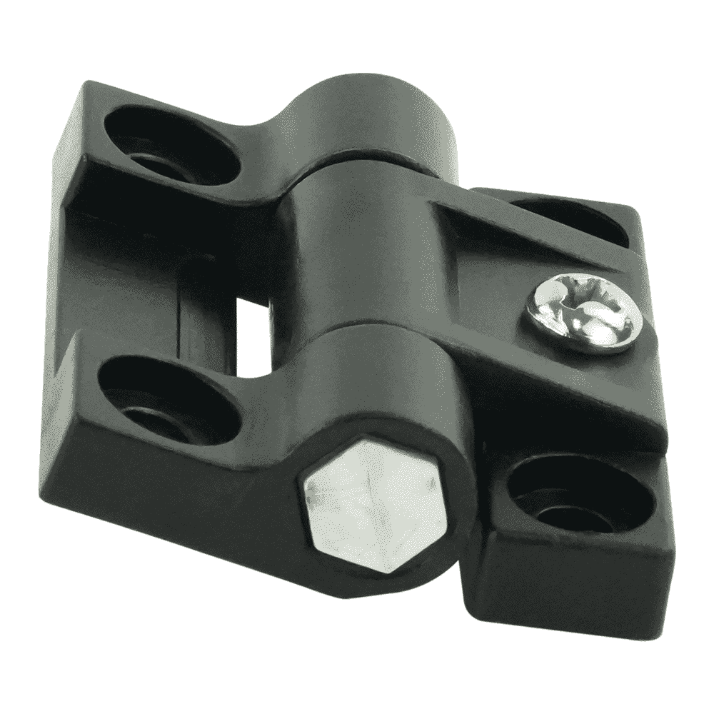 Adjustable Torque Positioning Hinges Black and White