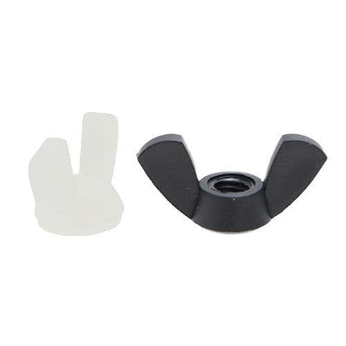 Locking Nylon Wing Nuts M4 To M6 Vital Parts