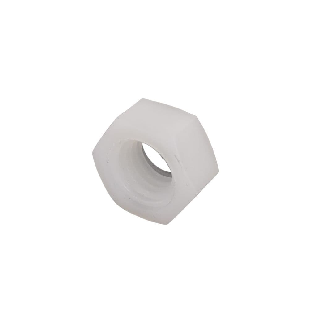 M4 Nylon Hex Nut Natural Plastic Hex Nut DIN 934 Vital Parts