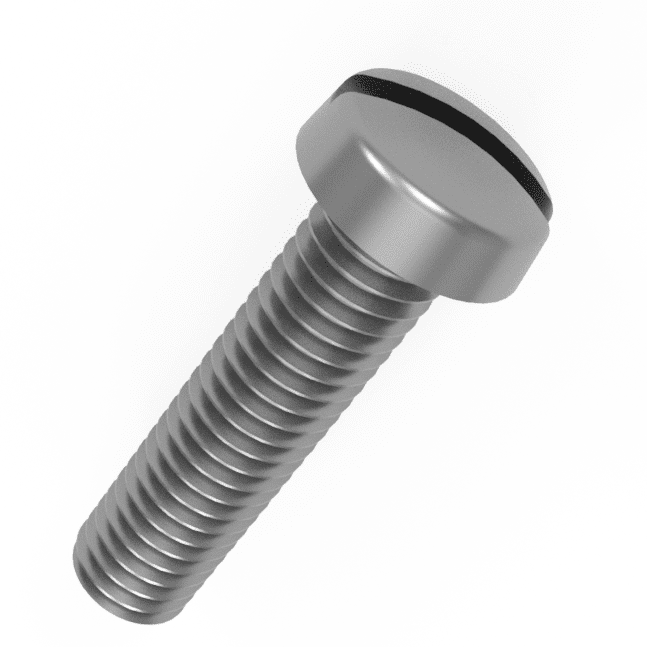 Everbilt 1/4 In. X 1/2 In. Chrome Button Head Socket Cap Screw (2-Pack - Foto 4