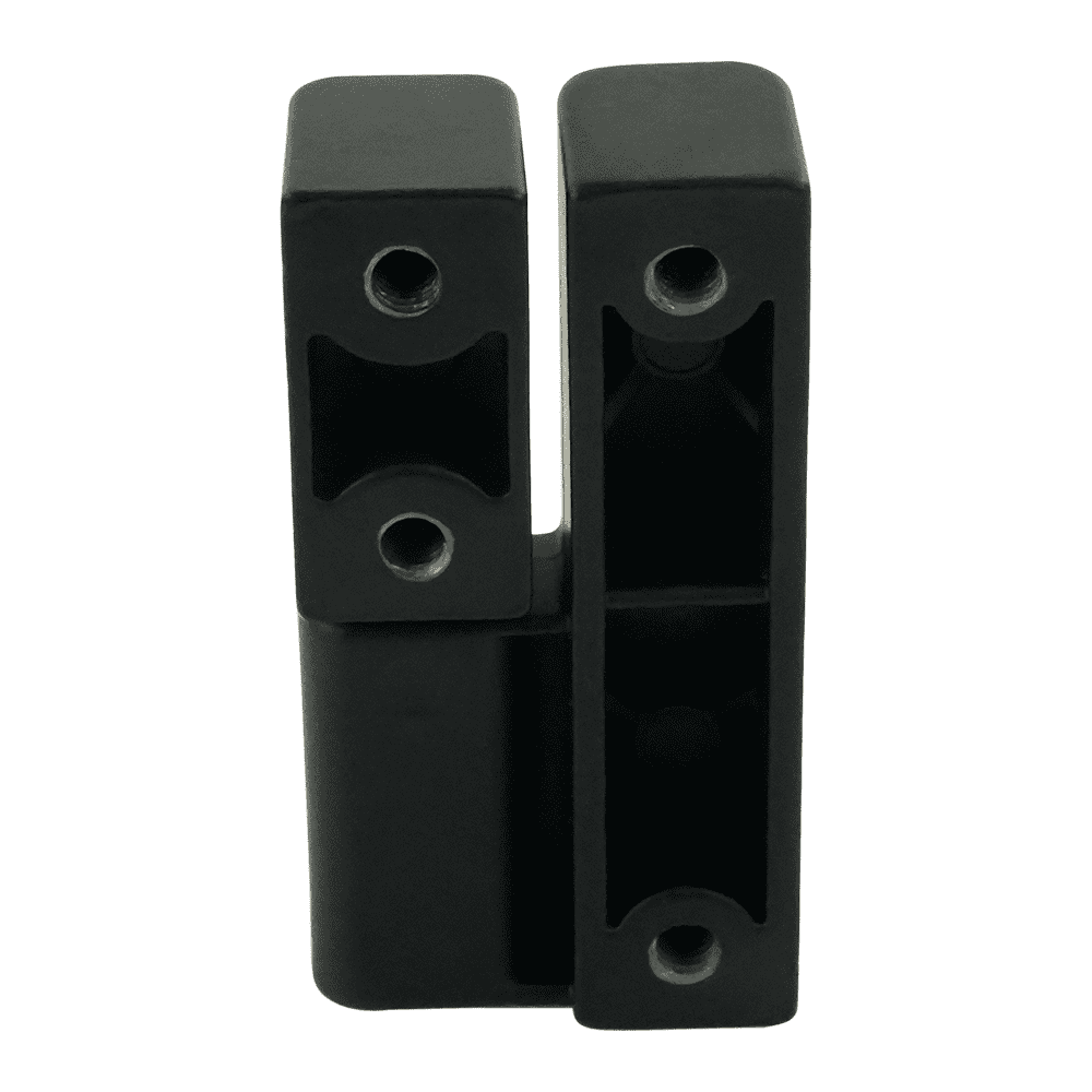 64mm x 32.5mm Metal Offset Liftoff Hinges Right Hand Black