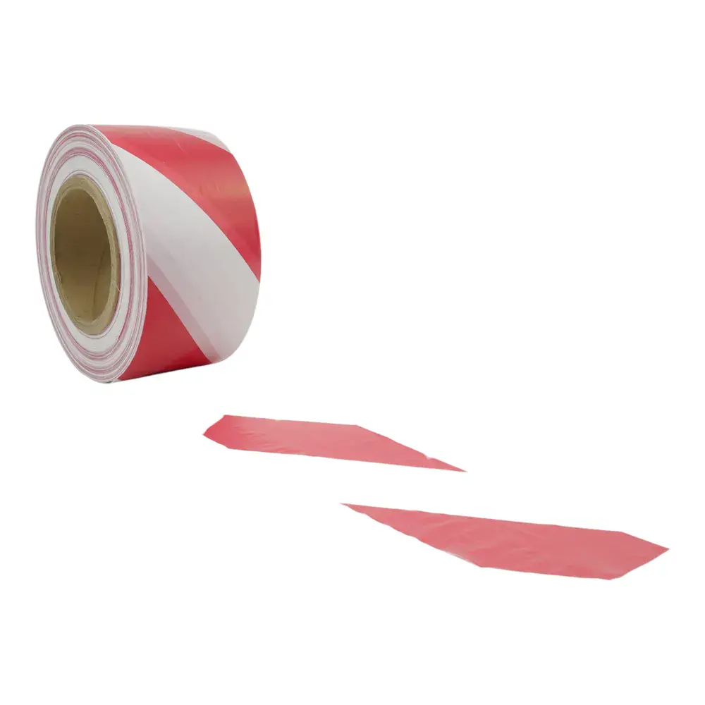 NonAdhesive Barrier Tape Red/White 75mm x 500m