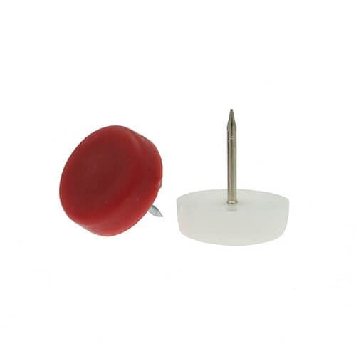 Nail On Plastic Feet & Plastic Glides 12mm 22mm Vital Parts