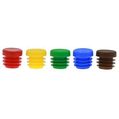 School Chair Feet 19mm, Round Coloured Feet For Chairs Vital Parts