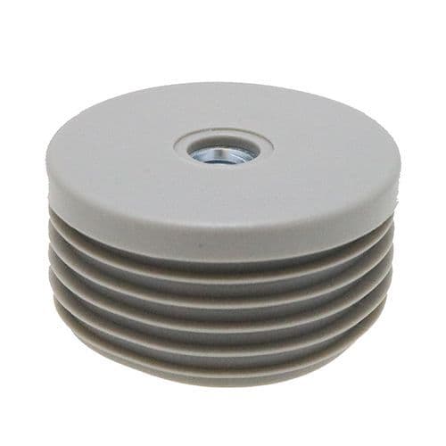 Round Threaded Tube Insert - 50mm Outside Diameter, LDPE