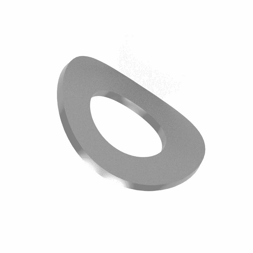 Stainless Steel Curved Spring Washer DIN 137A