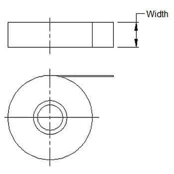 High Temp Glass Cloth Tape For Shot Blasting Line Drawing