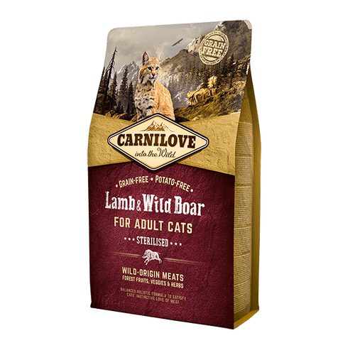 Carnilove Lamb & Wild Boar Cat 2kg