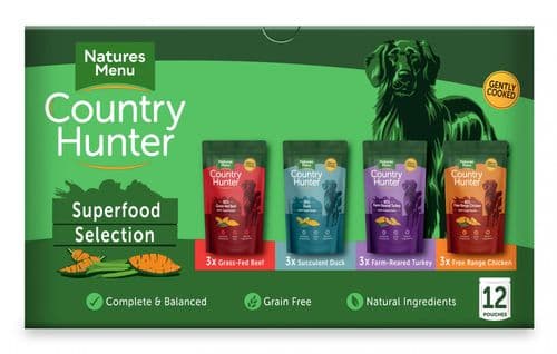 Country Hunter Dog Pouches 150g