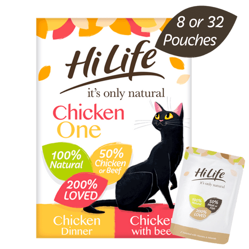 Hi Life Chicken One Adult Pouches
