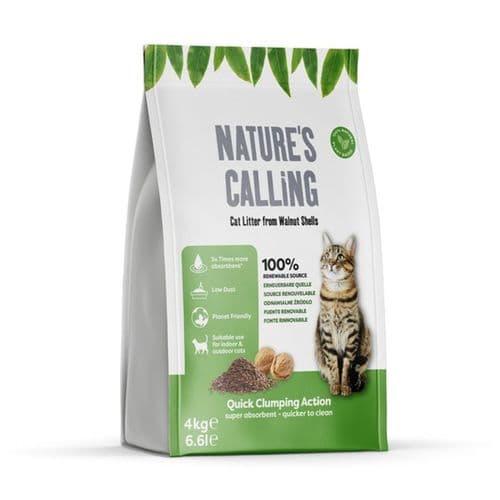 Natures Calling Cat Litter 4kg