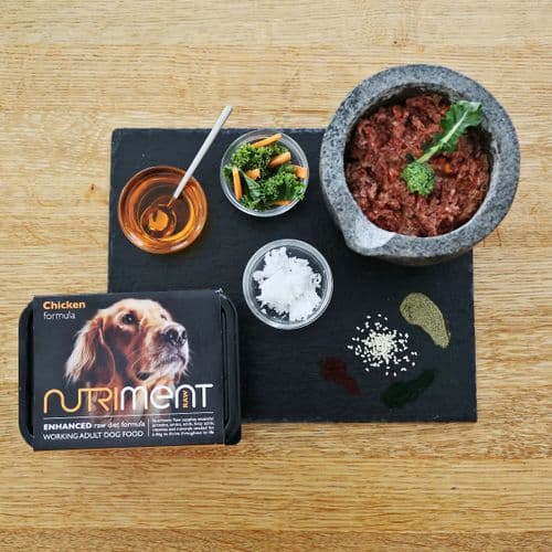 Nutriment Complete Raw Dog Food 500g Trays