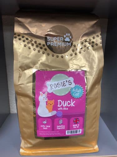 Rosie's Adult Duck & Rice Cat Food 2kg