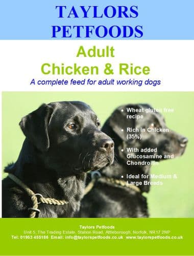 Taylors Premium Adult Chicken