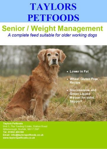 Taylors Senior/Weight Management