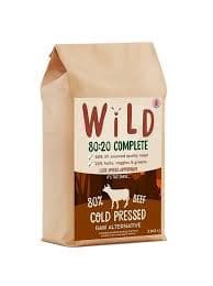 Wild Cold Pressed Dog Food Beef 80/20