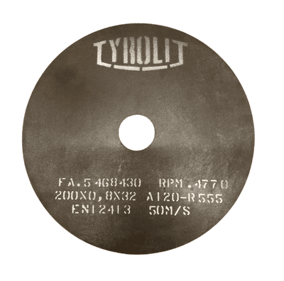 *Clearance * Tyrolit non-reinforced cut-off discs 200 mm diameter