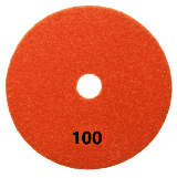 100 mm Diamond Abrasive Polishing Pads P100 | Abtec