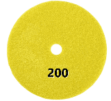 100 mm Wet polishing diamond abrasive polishing pads P200 | Abtec