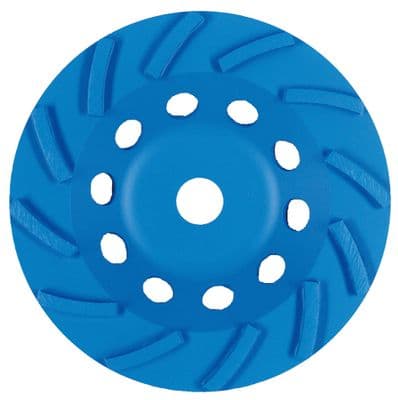 100 x 22 mm Dronco F' Shape Cup Diamond Grinding Wheel