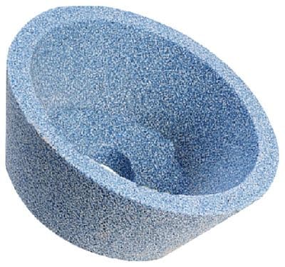 100  x 40  x 31.75mm Tyrolit Ceramic Taper Cup Grinding Wheel.