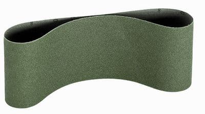 100 x 915 mm Sait Ceramic Abrasive Sanding Belts. Per 3