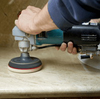 115 mm Felt Hook & Loop  Self Grip Backed Polishing Disc