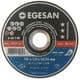 115 x 1 mm Egesan (A Tyrolit Company) Cutting discs for metals. Per 25