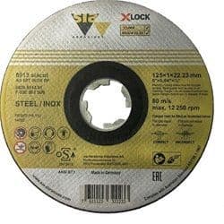 115 x 1 mm X-Lock Cutting Discs. Price per 10