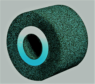 13mm x 13 mm x 3.18 mm. Recessed. GC 100 IV Grinding wheel.