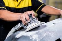 150 mm Sealey GSA05 Air Palm Random Orbital Sander