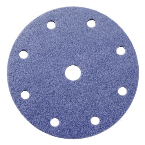 150 mm Sait 9 Hole Zirconia Abrasive Hook & Loop Sanding Discs