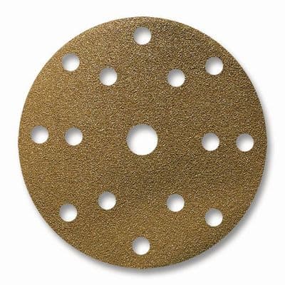 150 mm SIA 15 Hole  Aluminium Oxide Hook & Loop Sanding Discs. Per 50 discs.