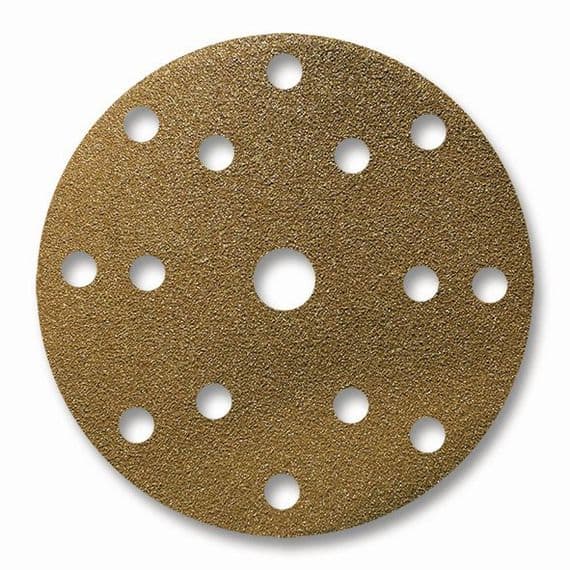 150 mm SIA 15 Hole  Aluminium Oxide Hook & Loop Sanding Discs