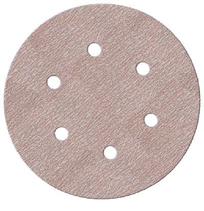6 Hole Sanding Discs / Self Adhesive. PSA / Abtec