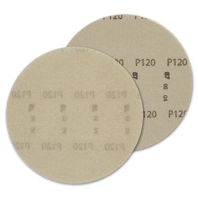 150mm  Abrasive mesh screen sanding discs from Sait. Per 10