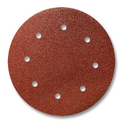 203 mm Sait 8 Hole Aluminum Oxide Hook & Loop Sanding Disc